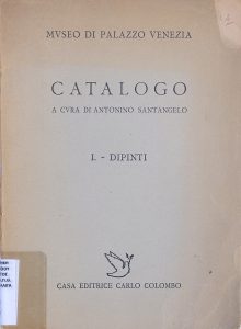 The Venice Palace Museum : A Catalogue