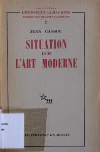 Situation de l’art moderne