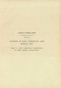 East Christian Paintings in the Freer Collection