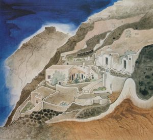 Zoi Skadaresi. Landscapes of Santorini