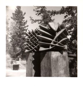 The artwork “Interplanetary Light” at the Panathenaia of Contemporary Sculpture in Athens