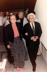 Aliki Teloglou with Adamantios Diamantis