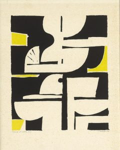 “Composition with yellow”