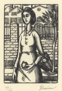 “The girl with the pomegranate”