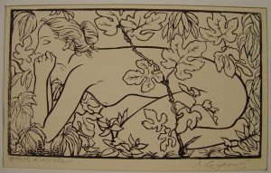 Nude in foliage