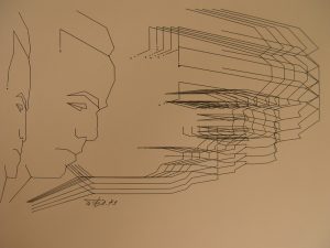 Self-portrait (recto/verso)