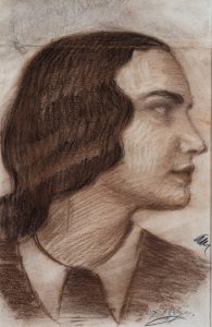 Portrait of a female figure