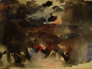 Abstract composition (recto/verso)