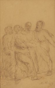Four male figures