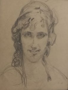 Portrait of a female figure