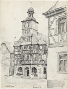 The city hall of Heppenheim