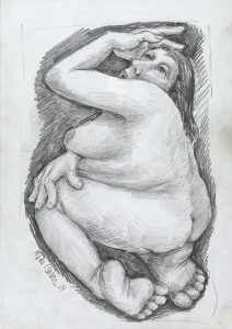 Γυναίκα που χορεύει (σπουδή)