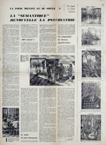 La semantique renouvelle la psychiatrie