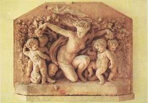 Αναπαραγωγή έργου του J.-B. Carpeau “Triomphe de Flore”