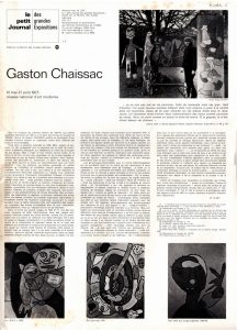 Έκθεση “Gaston Chaissac”