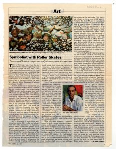 “Symbolist with Roller Skates”