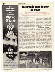 “Les grands pans de mur de Puvis”