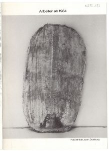 Gabriella Fekete “Arbeiten ab 1984”