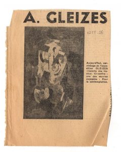 Αναπαραγωγή έργου του A. Gleizes “Pour la contemplation”
