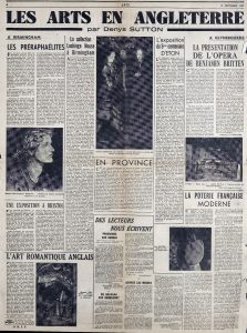 “Les arts en anglettere”
