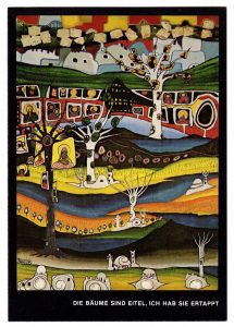 Αναπαραγωγή έργου “Die Bäume sind eitel, ich hab sie ertappt”