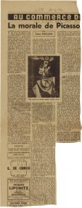 La morale de Picasso