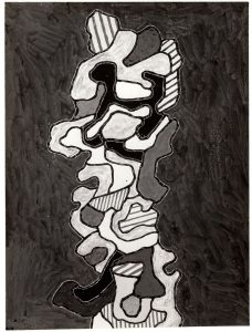 Αναπαραγωγή έργου του J. Dubuffet “Le Notable”