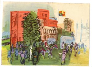 Αναπαραγωγή έργου του R. Dufy