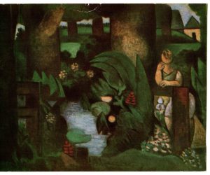 Αναπαραγωγή έργου “La source”