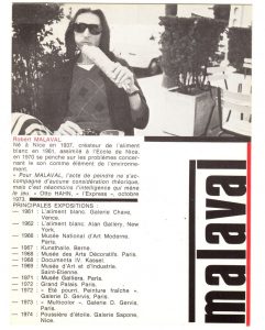 Βιογραφικό σημείωμα του Robert Malaval