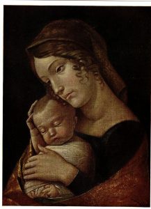 A. Mantegna “Maria mit dem schlafenden Kinde”