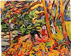 Αναπαραγωγή έργου “Paysage au bois mort”