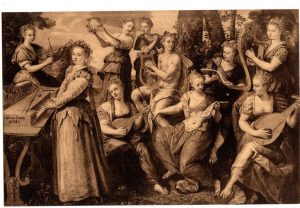 Αναπαραγωγή έργου “Apollon et les Muses”