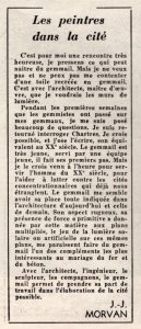 “Les peintres dans la cité”