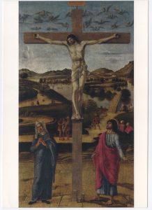 Αναπαραγωγή έργου του G. Bellini “La Crucifissione”