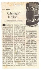 “Changer la ville…”