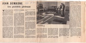 Jean Dewasne. Une géométrie généreuse