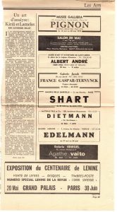 “Un art d’ analyse: Kirili et Lamelas”