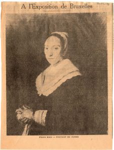 Αναπαραγωγή έργου “Portrait de femme”