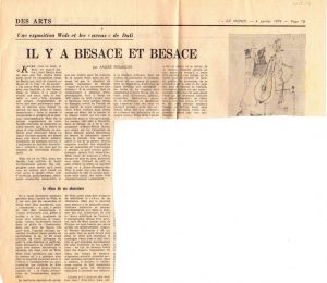 “Il y a besace et besace”