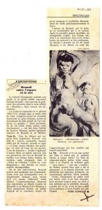 “Rouault entre l’ espace et le ciel”