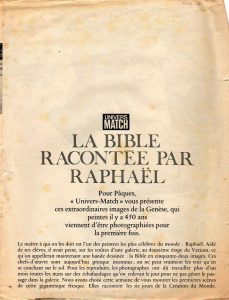 “La Bible racontée par Raphaël