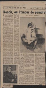 “Renoir, ou l’ amour de peindre”