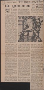 “Ruissellement de gemmes au Pavillon de Marsan”