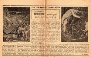 Tintoret: premier grand peintre des temps modernes