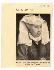 Αναπαραγωγή έργου “Portrait of a young woman”