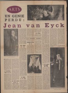 “Un génie perdu: Jean Van Eyck”