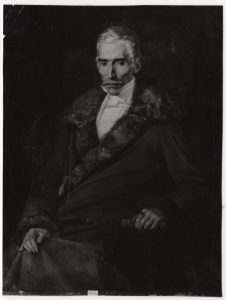 Αναπαραγωγή έργου του Δ. Τσόκου «Προσωπογραφία δημάρχου Αθηναίων Κωνστ. Γαλάτη».