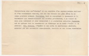 Κείμενο για καλλιτέχνες