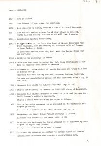 Βιογραφικό σημείωμα του Γιάννη Τσεκλένη